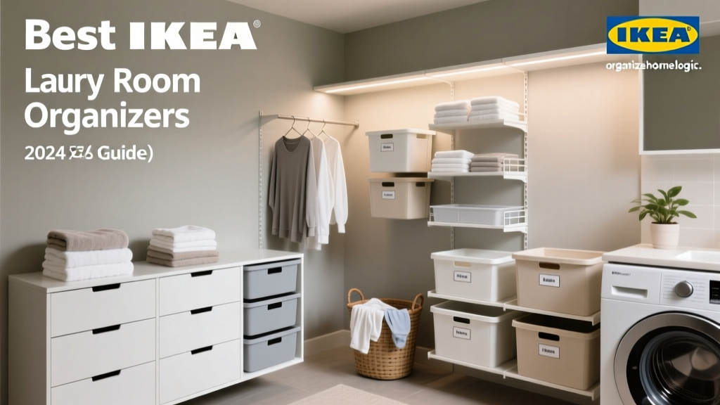 Best IKEA Laundry Room Organizers (2024 Guide)