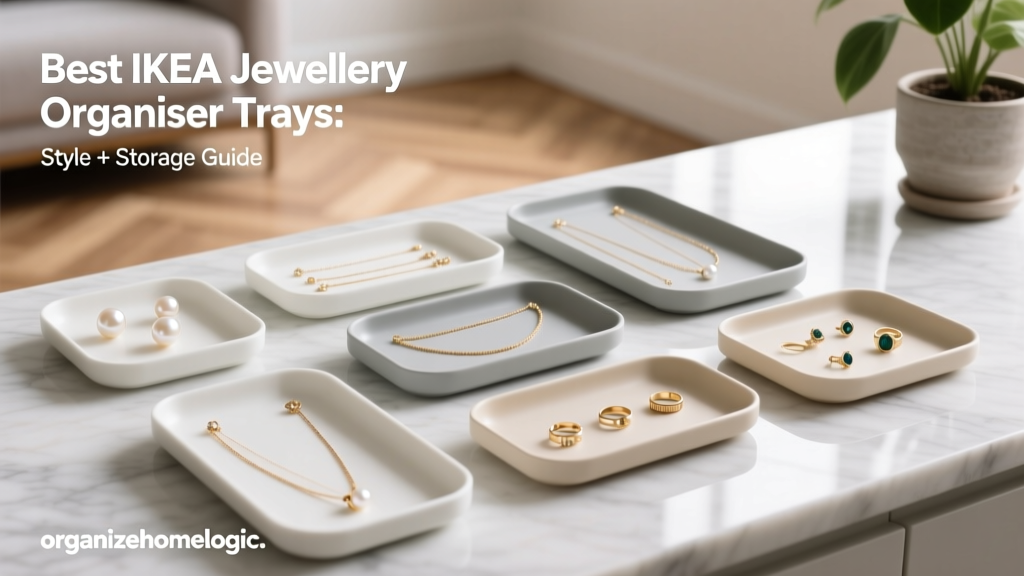Best IKEA Jewellery Organiser Trays: Style + Storage Guide