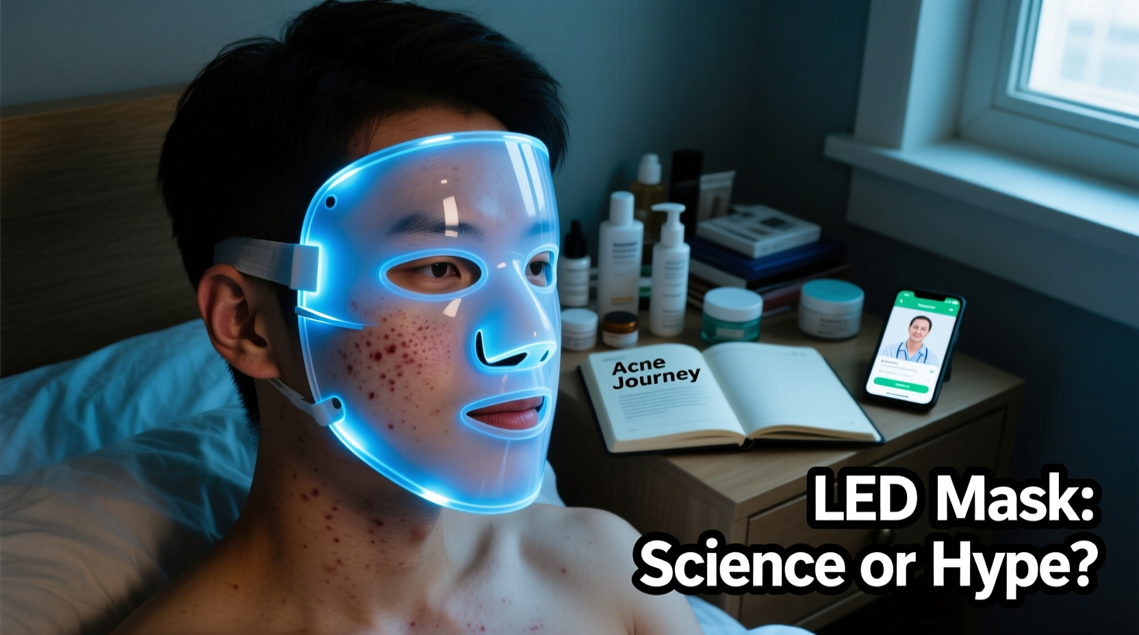are led face masks legit for acne or just another beauty fad