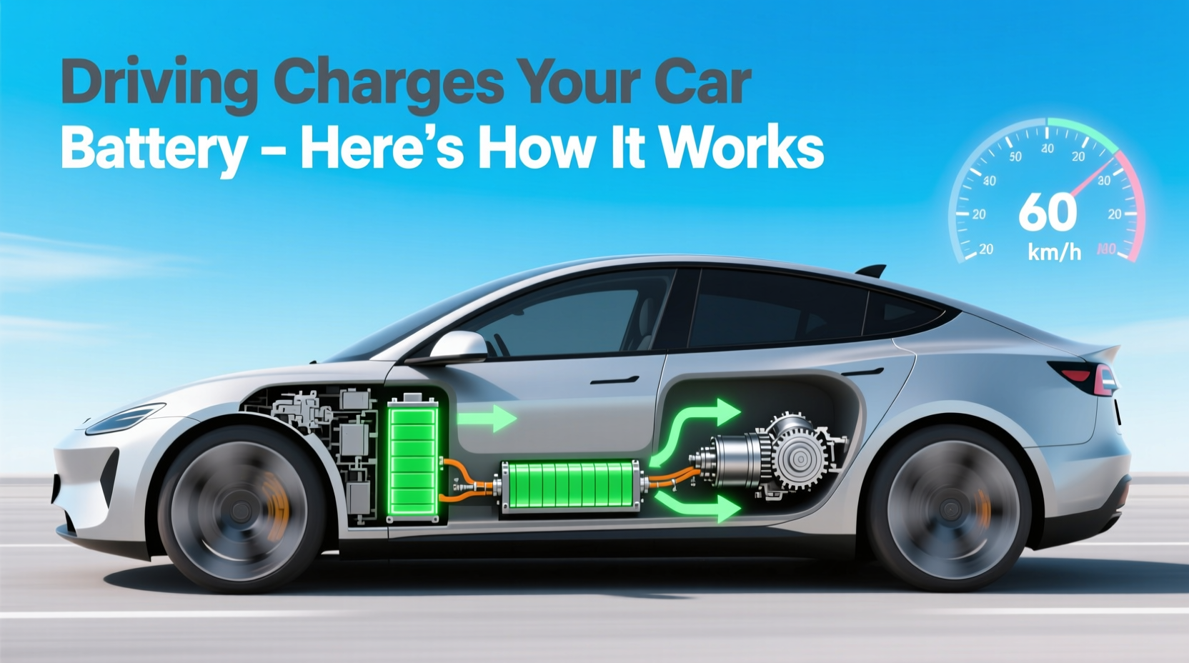 does driving charge the car battery