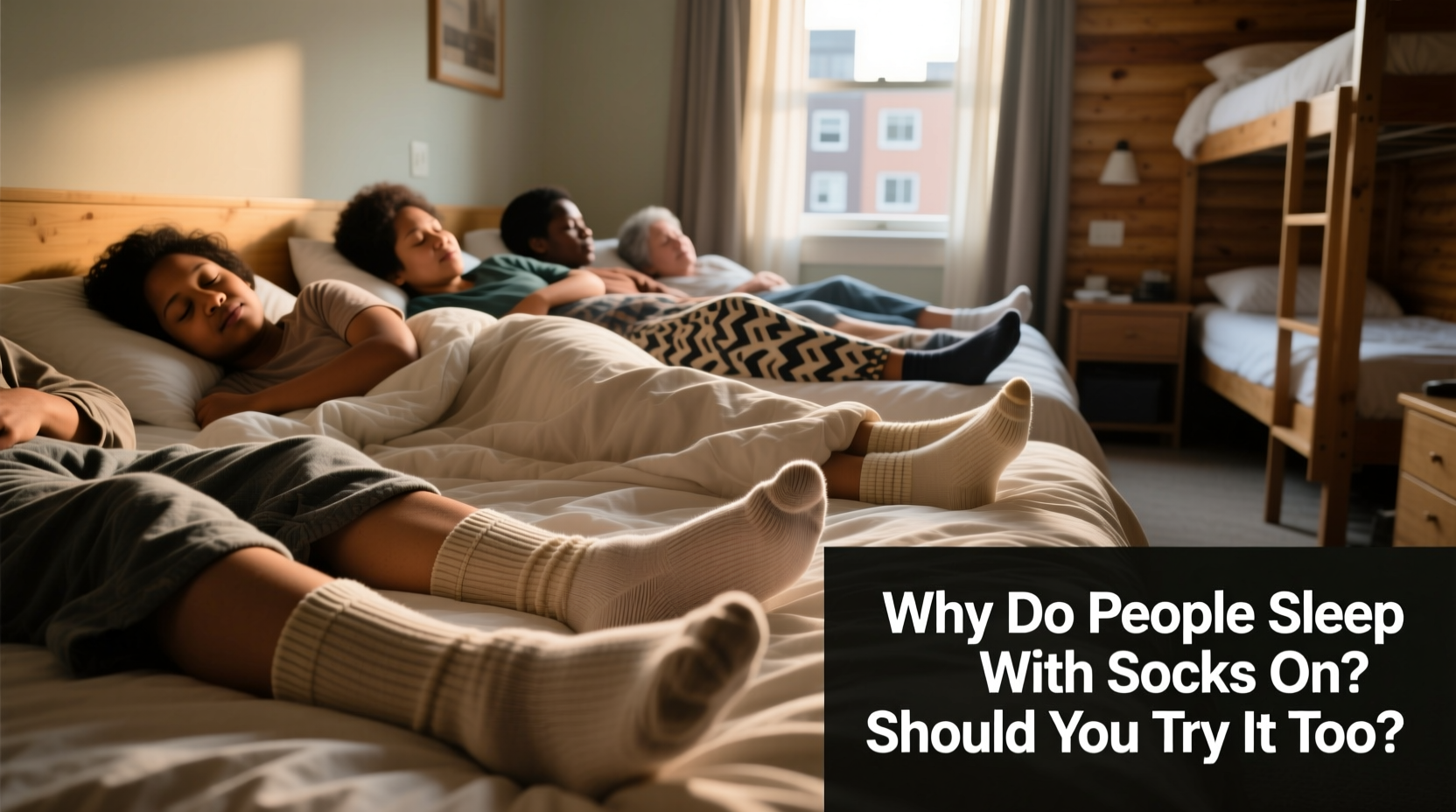 why do people sleep with socks on and should you try it too