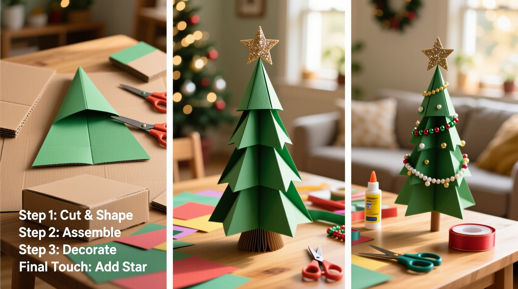 how do you make a christmas tree