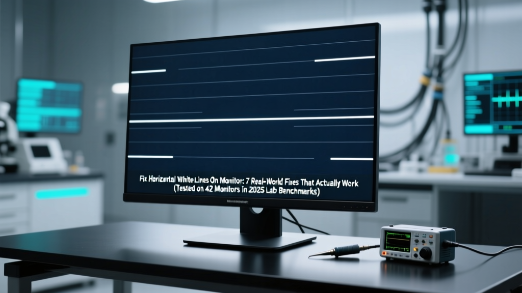 Fix Horizontal White Lines On Monitor Causes Solutions: 7 Real-World Fixes That Actually Work (Tested on 42 Monitors in 2025 Lab Benchmarks)