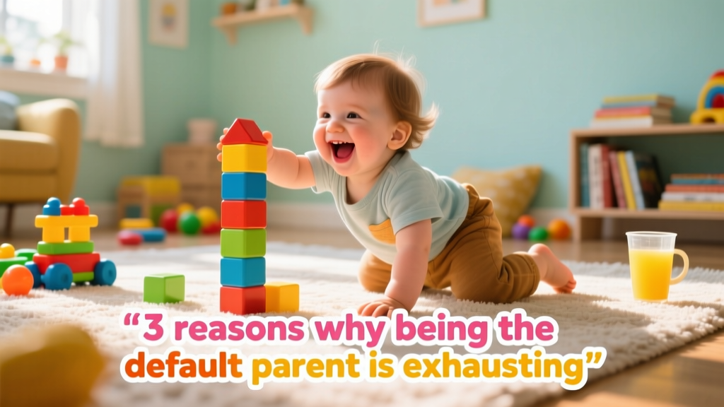 3 Reasons Why Being the Default Parent Is Exhausting (And What to Do About It)