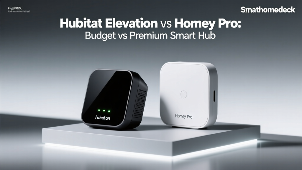 Hubitat Elevation vs Homey Pro: Budget vs Premium Smart Hub