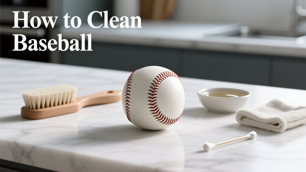 How to Clean Baseball Gloves Properly
