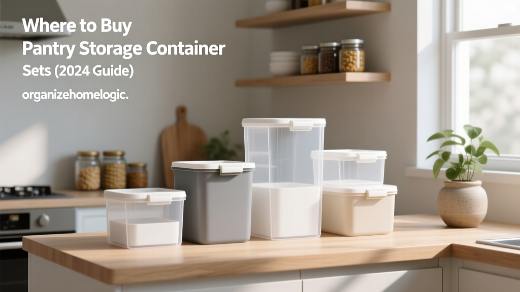 Where to Buy Pantry Storage Container Sets (2024 Guide)