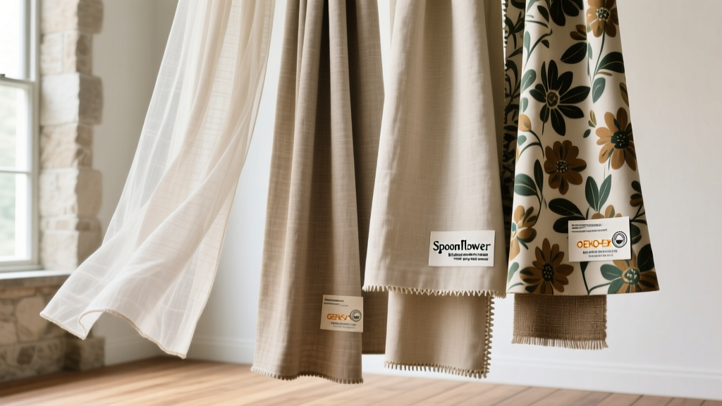 Spoonflower Curtains: Safety, Compliance & Fabric Guide