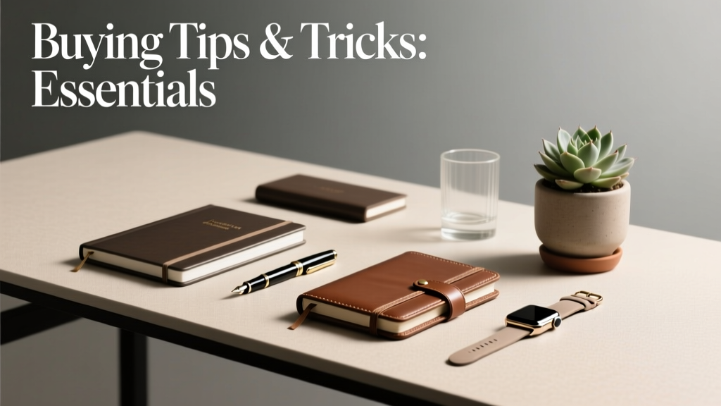 Buying Tips, Tricks, and Essentials: Practical Strategies That Save Time, Money, and Regret