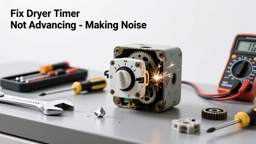 Fix Dryer Timer Not Advancing & Making Noise