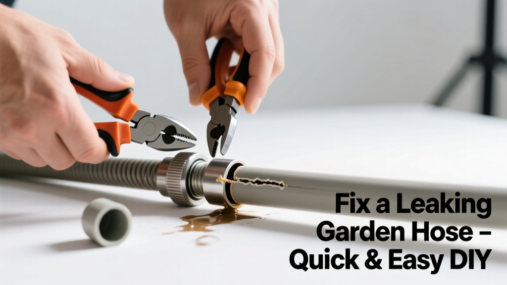 How to Fix a Leaking Garden Hose: Quick DIY Repair