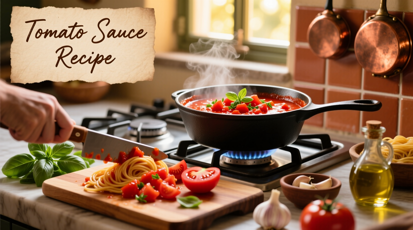 Fresh Tomato Spaghetti Sauce: Simple Homemade Recipe