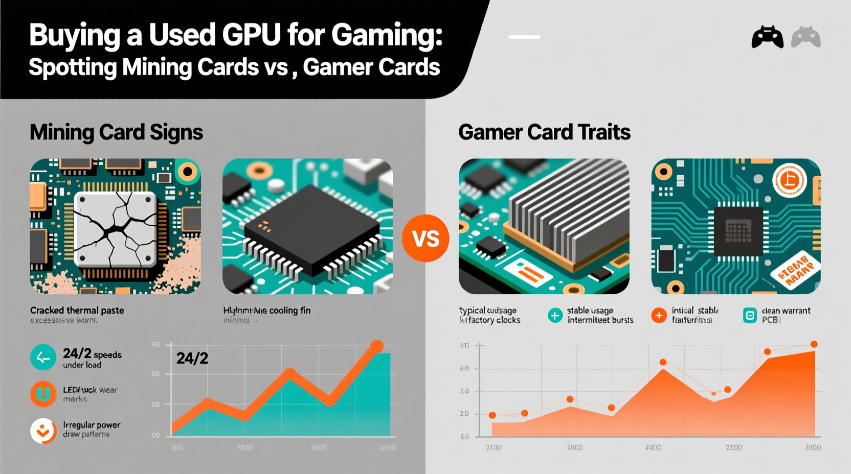 buying a used gpu for gaming recognizing mining cards vs gamer cards