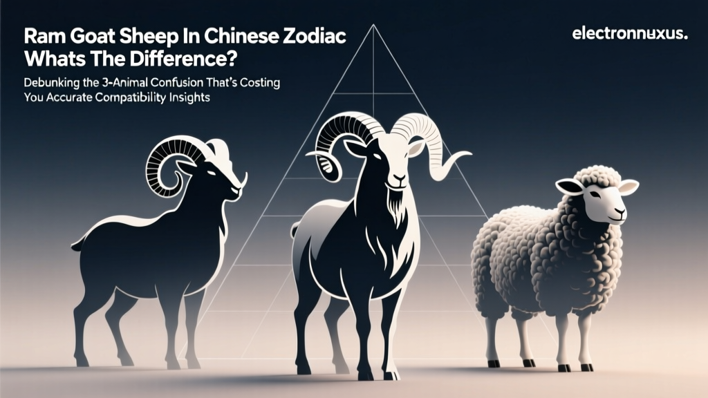 Ram Goat Sheep In Chinese Zodiac Whats The Difference? Debunking the 3-Animal Confusion That’s Costing You Accurate Compatibility Insights