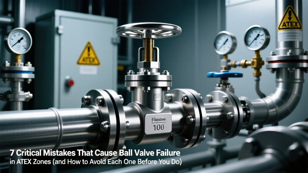7 Ball Valve Failures in ATEX Zones & How to Avoid Them