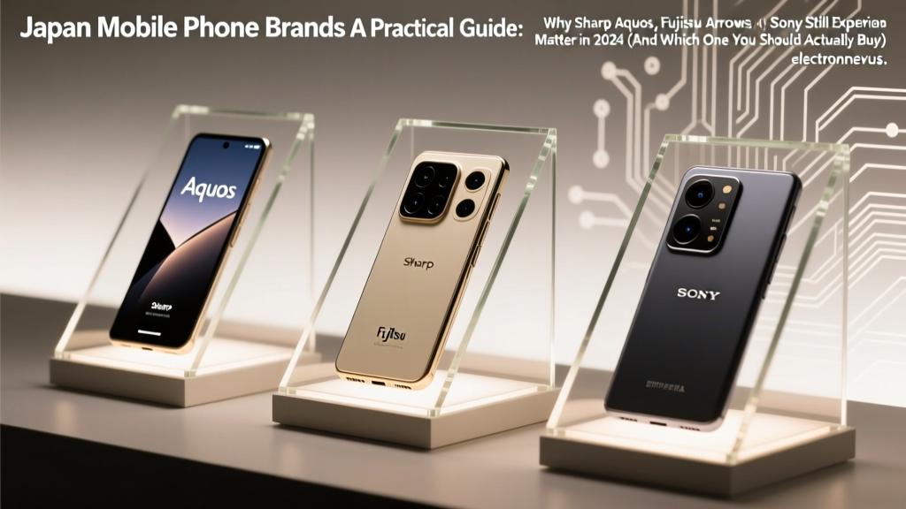 Japan Mobile Phone Brands A Practical Guide: Why Sharp Aquos, Fujitsu Arrows, and Sony Xperia Still Matter in 2024 (And Which One You Should Actually Buy)