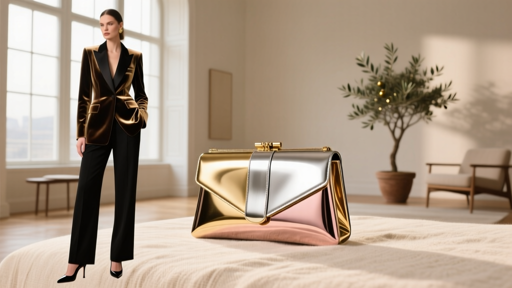How to Style a Metallic Clutch for Holiday Parties