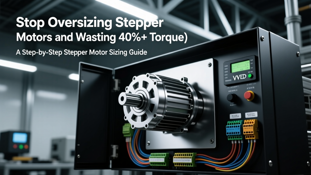 Stepper Motor Sizing: Avoid 40%+ Torque Waste