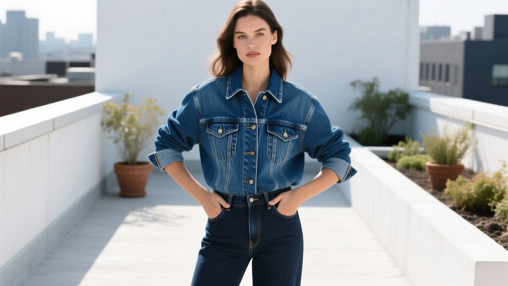 Yes, You Can Wear a Denim Jacket with Jeans—Here’s How
