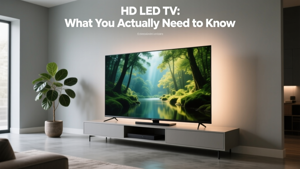HD LED TV Guide: What You Really Need to Know