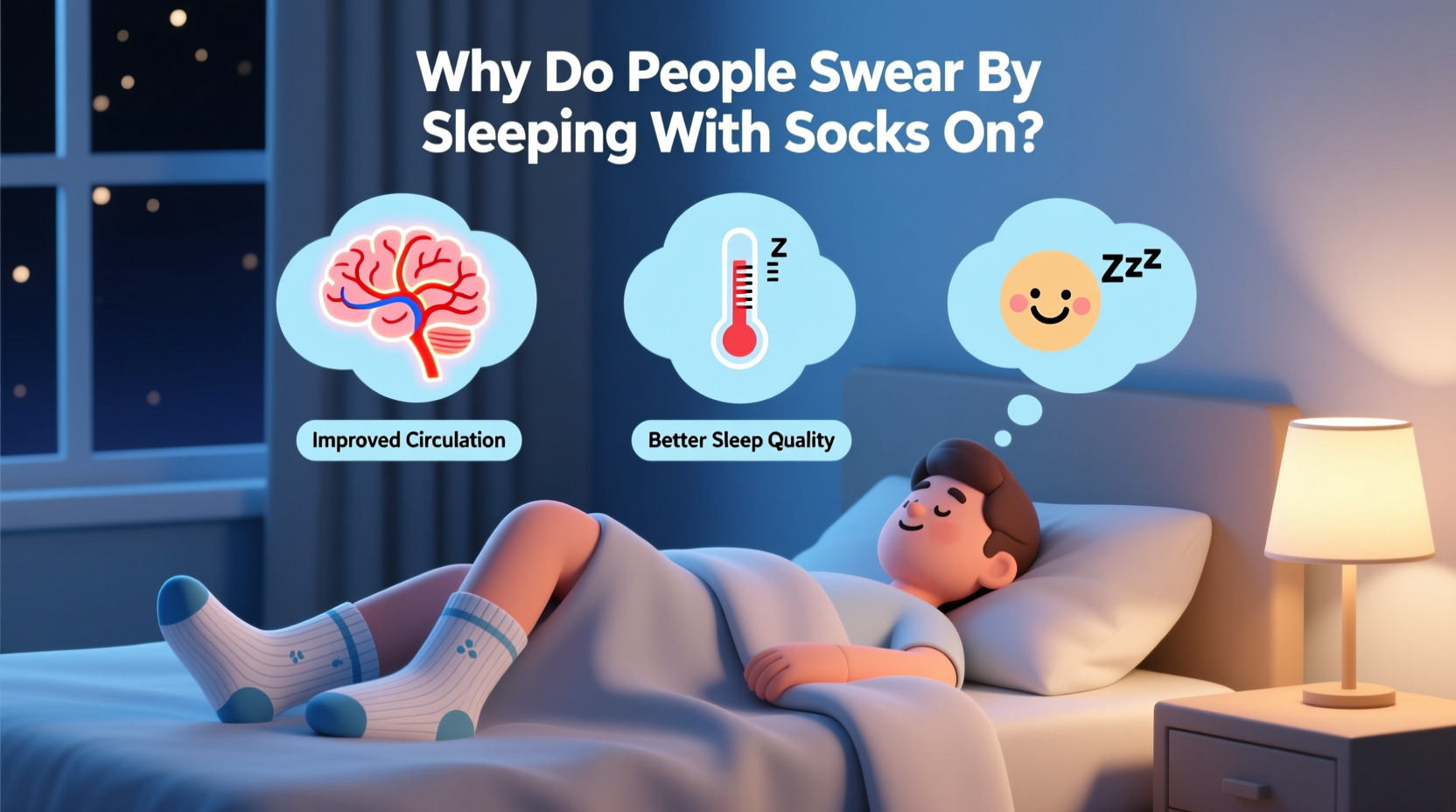 Why Do Some People Swear By Sleeping With Socks On