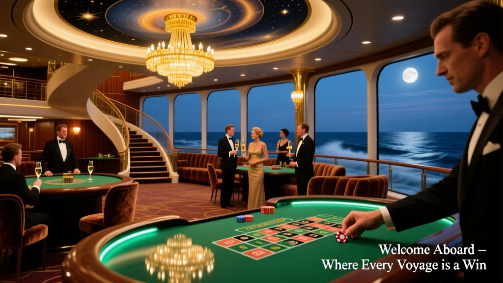 What It’s Like to Run a Casino on Board a Luxury Cruise Ship