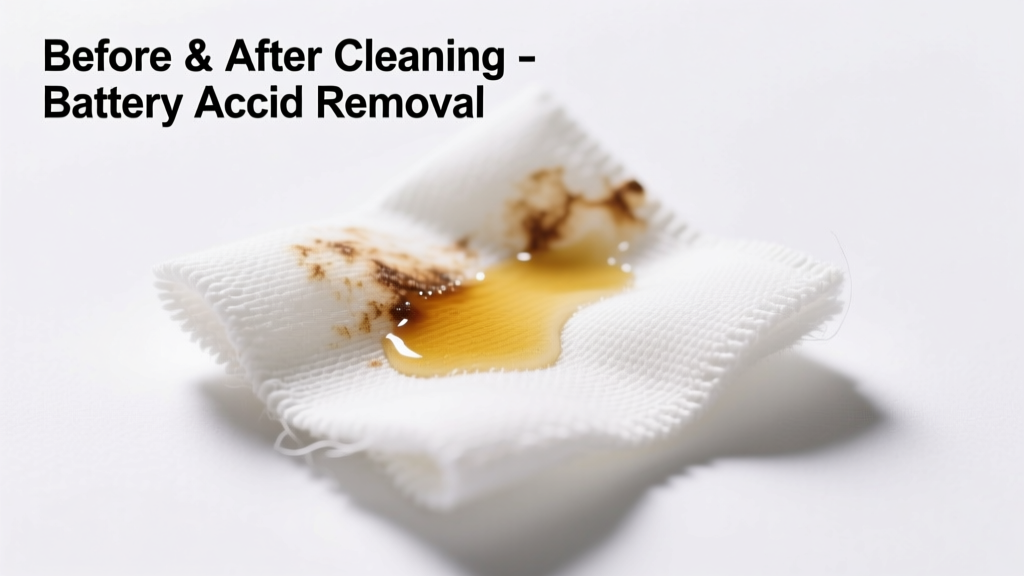 How to Remove Battery Acid from Cotton Fabric Safely