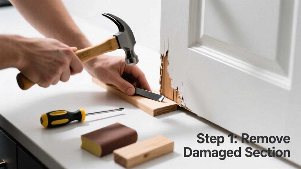 Fixing a Worn Kitchen Door Threshold: Practical Repair Guide