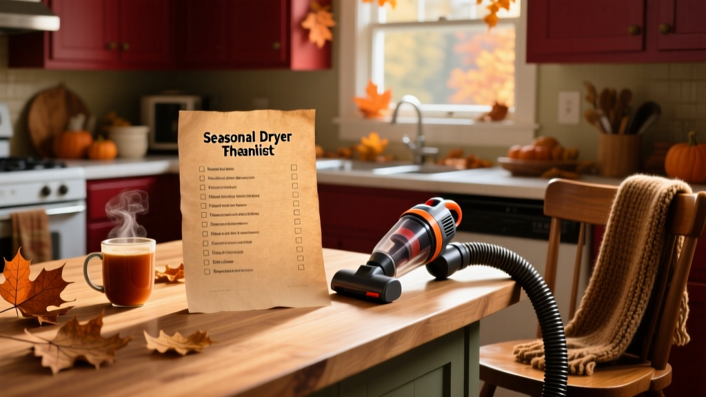 October Dryer Vent Cleaning: Seasonal Maintenance Checklist