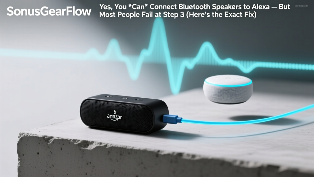 Alexa Bluetooth Speaker Setup: Fix Pairing Failures