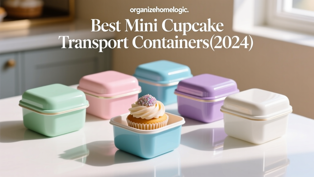 Best Mini Cupcake Transport Containers (2024)