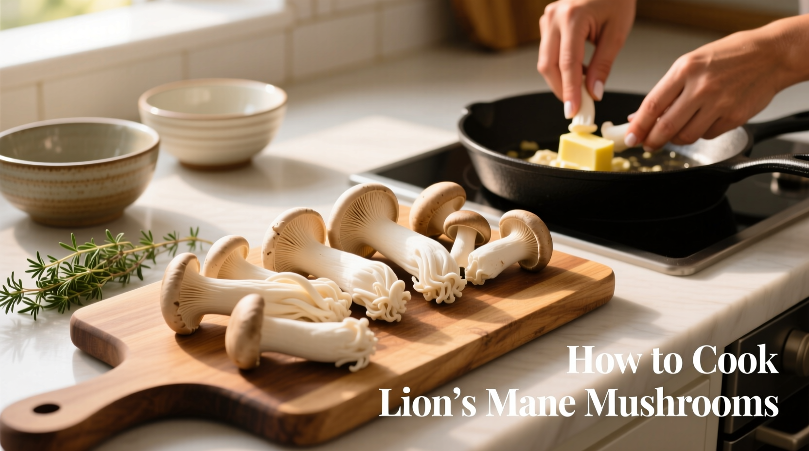 how do you cook lion s mane mushrooms