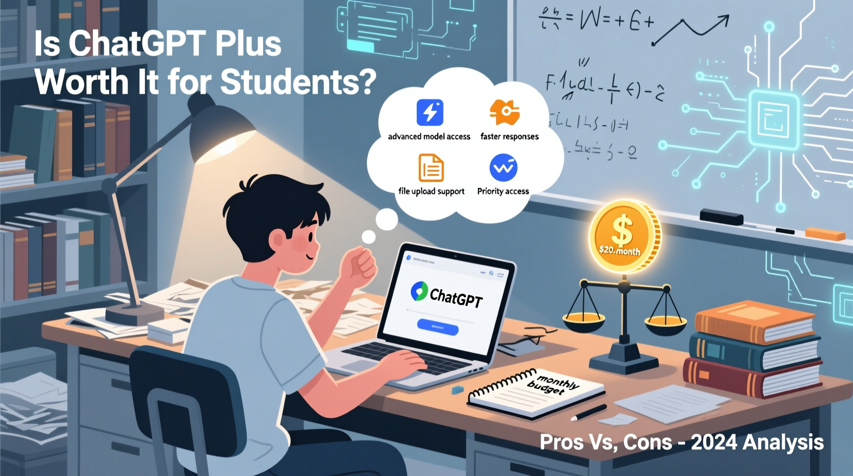 is chatgpt plus worth the monthly subscription for students