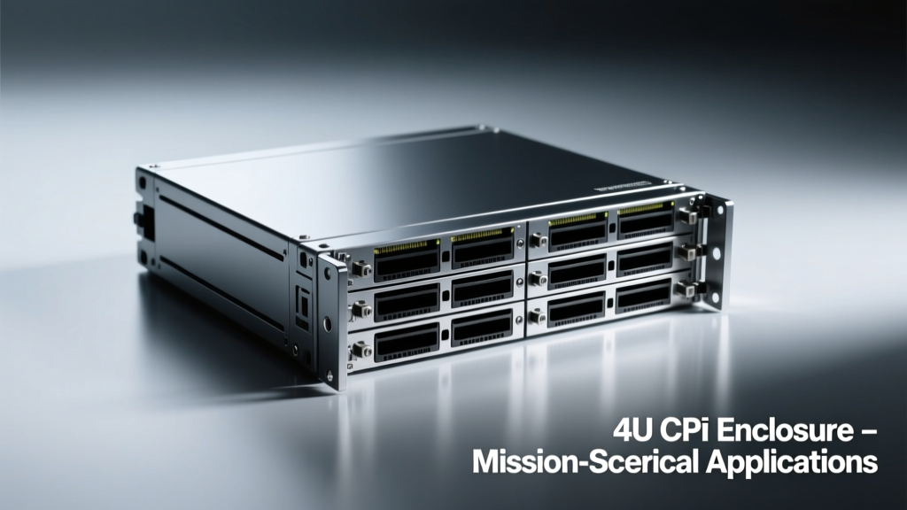 4U cPCI Enclosure Seeks Mission-Critical Applications: Rugged, Scalable, and Certified for Defense, Aerospace, and Industrial Control