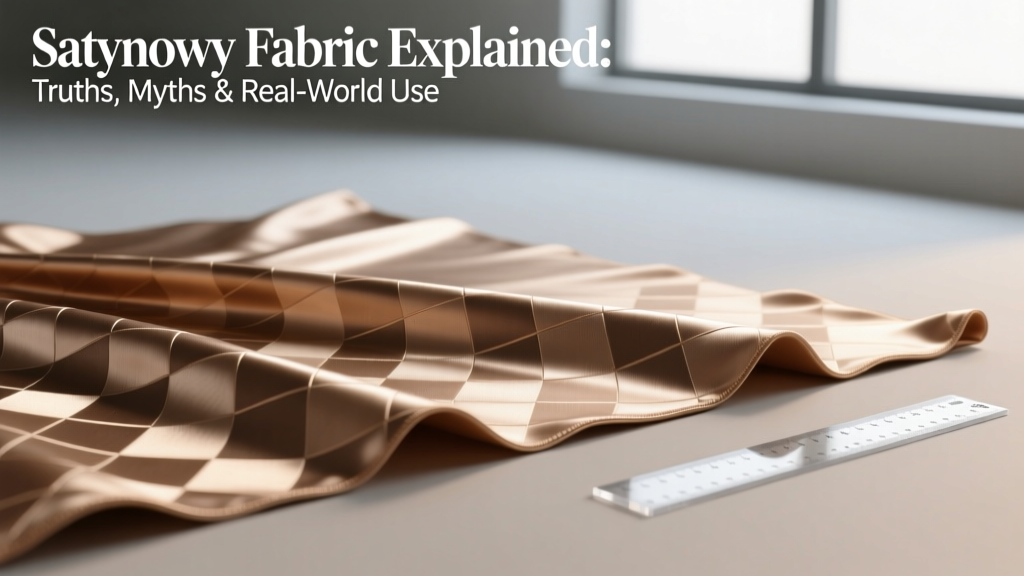 Satynowy Fabric Explained: Truths, Myths & Real-World Use