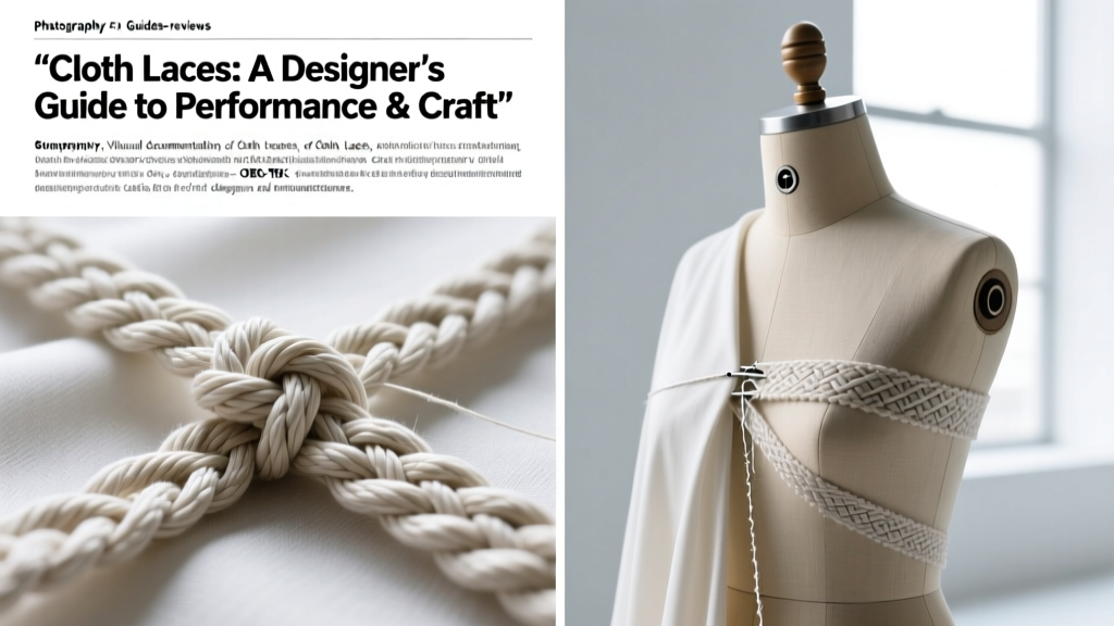 Cloth Laces: A Designer’s Guide to Performance & Craft