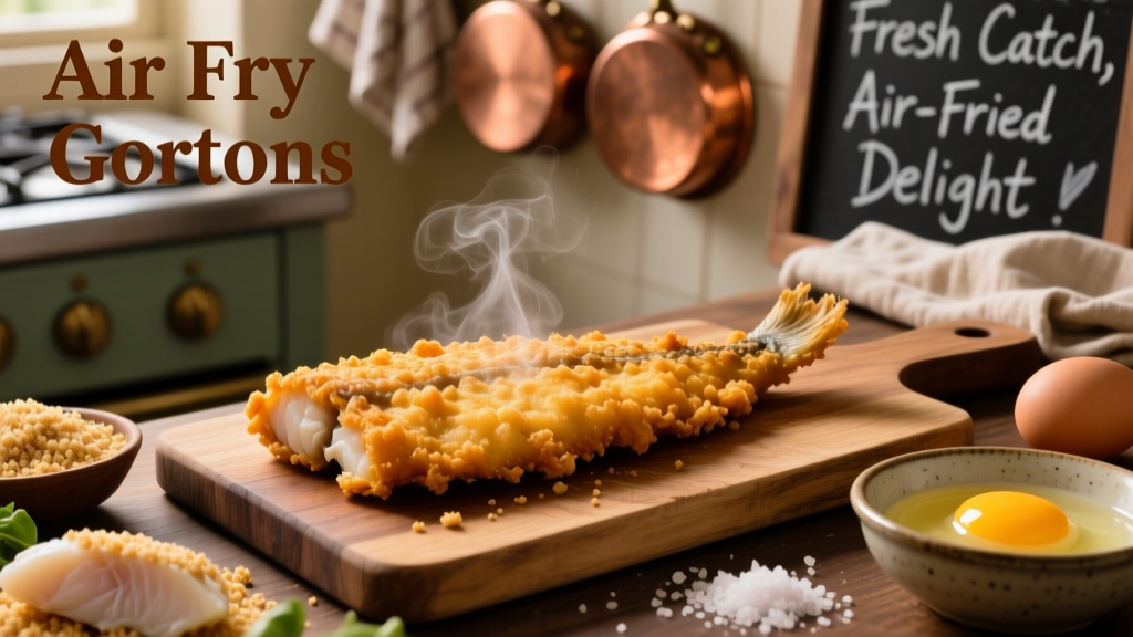 Air Fry Gorton’s Crispy Battered Fish Perfectly