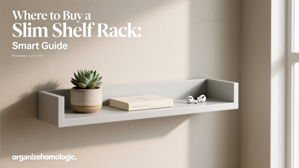 Where to Buy a Slim Shelf Rack: Smart Guide