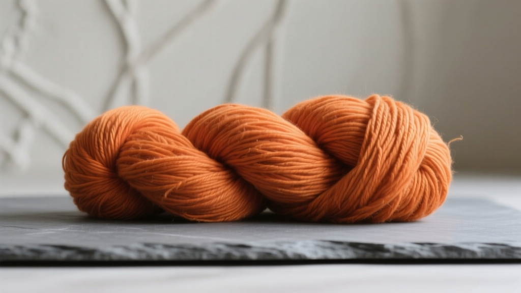 Orange Cotton Yarn: Vibrant, Natural & Design-Ready