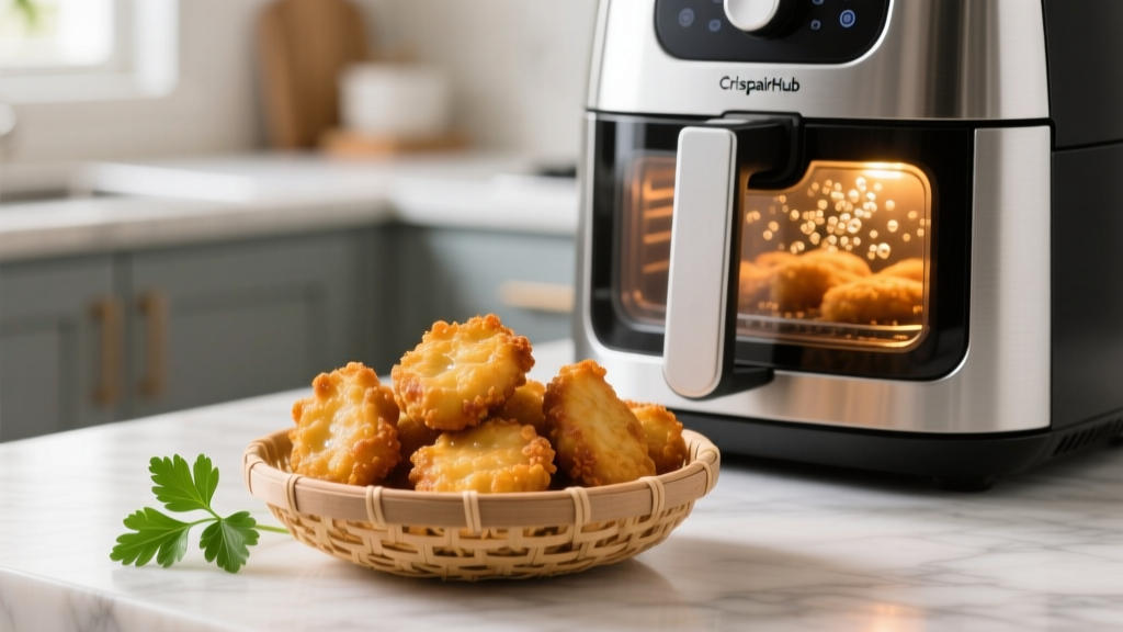 Crispy Kylling Nuggets in Air Fryer (Healthy & Easy!)