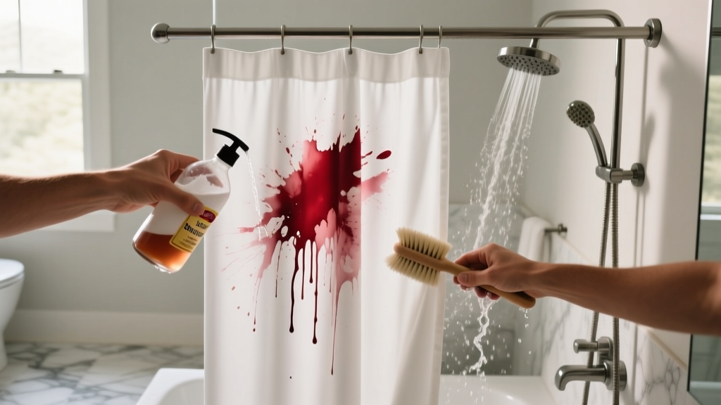 Tested: How to Get Red Wine Out of Shower Curtain Fast