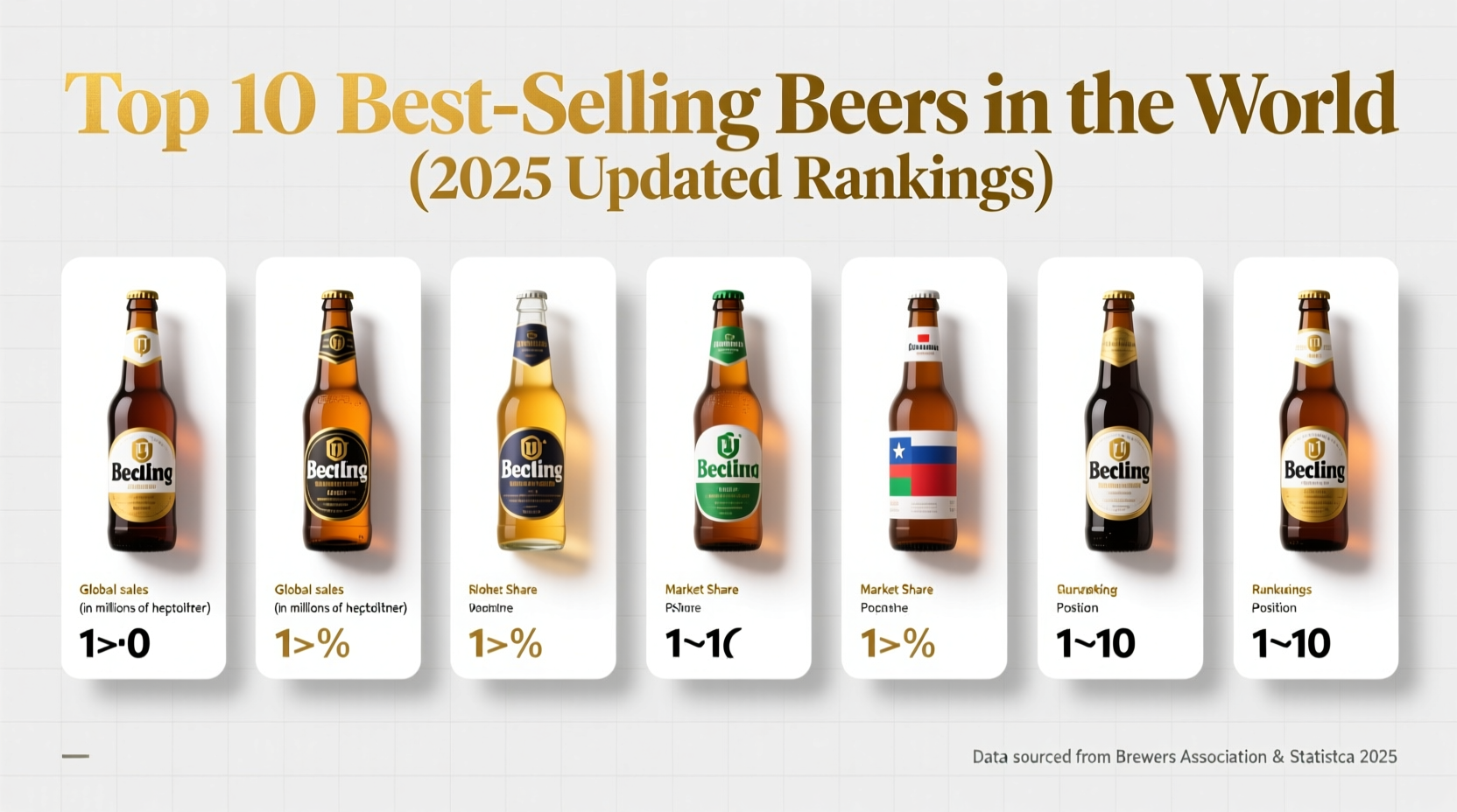 best selling beer world