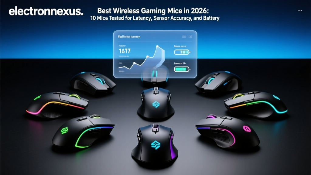Best Wireless Gaming Mice in 2026: 10 Mice Tested for Latency, Sensor Accuracy, and Battery