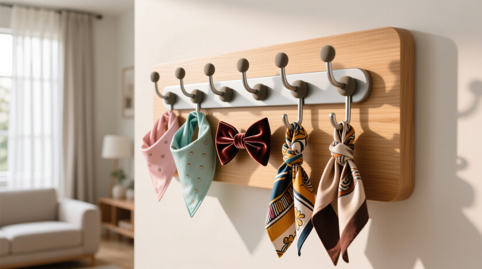closet organization tips store pet bandanas safely