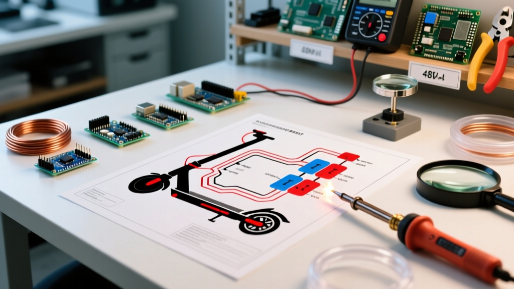 48v Electric Scooter Wiring Diagram PDF: Breaker Panel & Fusing Guide