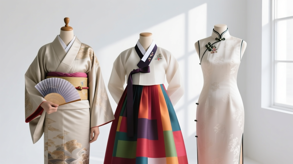 2026 Formal Guide: Kimono vs Hanbok vs Cheongsam Compared