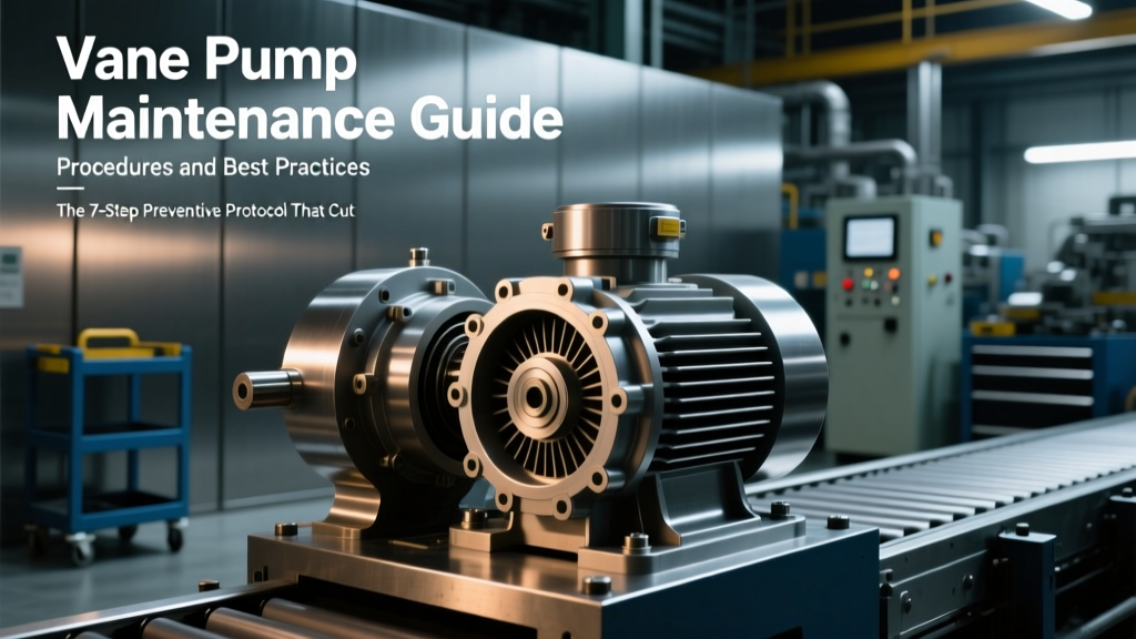 Vane Pump Maintenance: 7-Step Protocol Cuts Downtime 63%