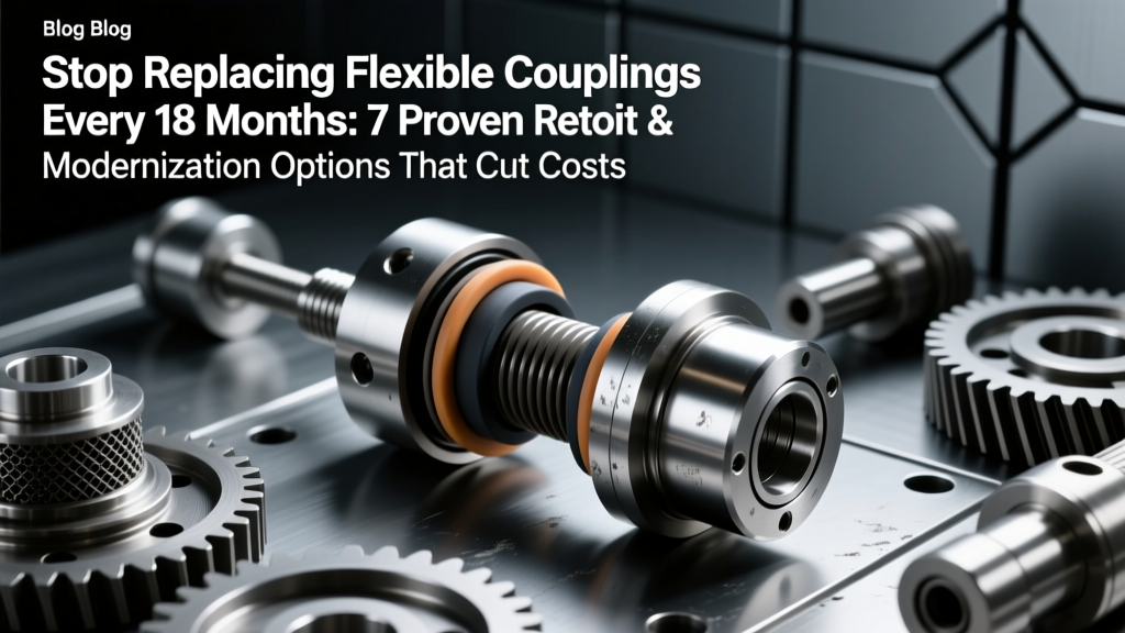 Cut Flexible Coupling Costs 42–68%: 7 Retrofit Options