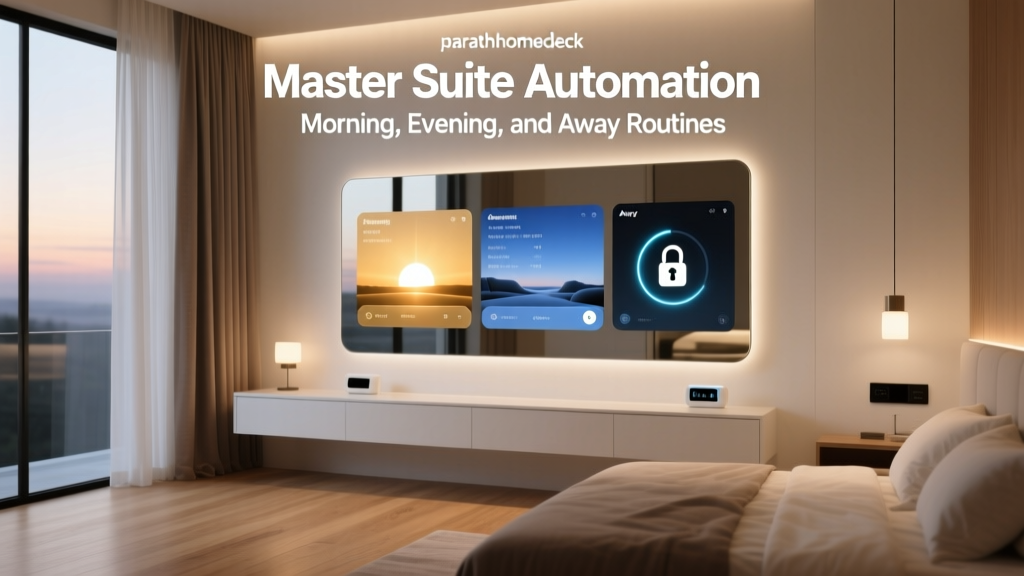 Master Suite Automation: Morning, Evening, and Away Routines