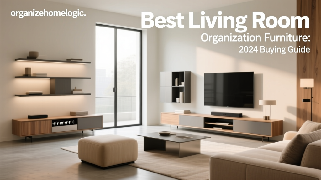 Best Living Room Organization Furniture: 2024 Buying Guide